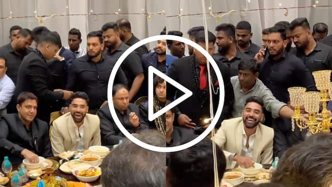 [WATCH] Mohammed Siraj Enjoys Lavish Dinner At Friend's Wedding Ahead Of ENG Tests